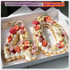 Bánh Sinh Nhật Chữ Cái & Số - RP25
